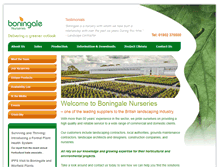 Tablet Screenshot of boningale.co.uk