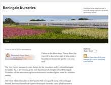 Tablet Screenshot of blog.boningale.co.uk